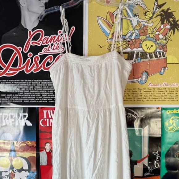 Express tiered tie strap maxi dress - Picture 2 of 4